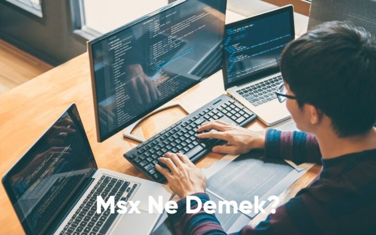 Msx Ne Demek